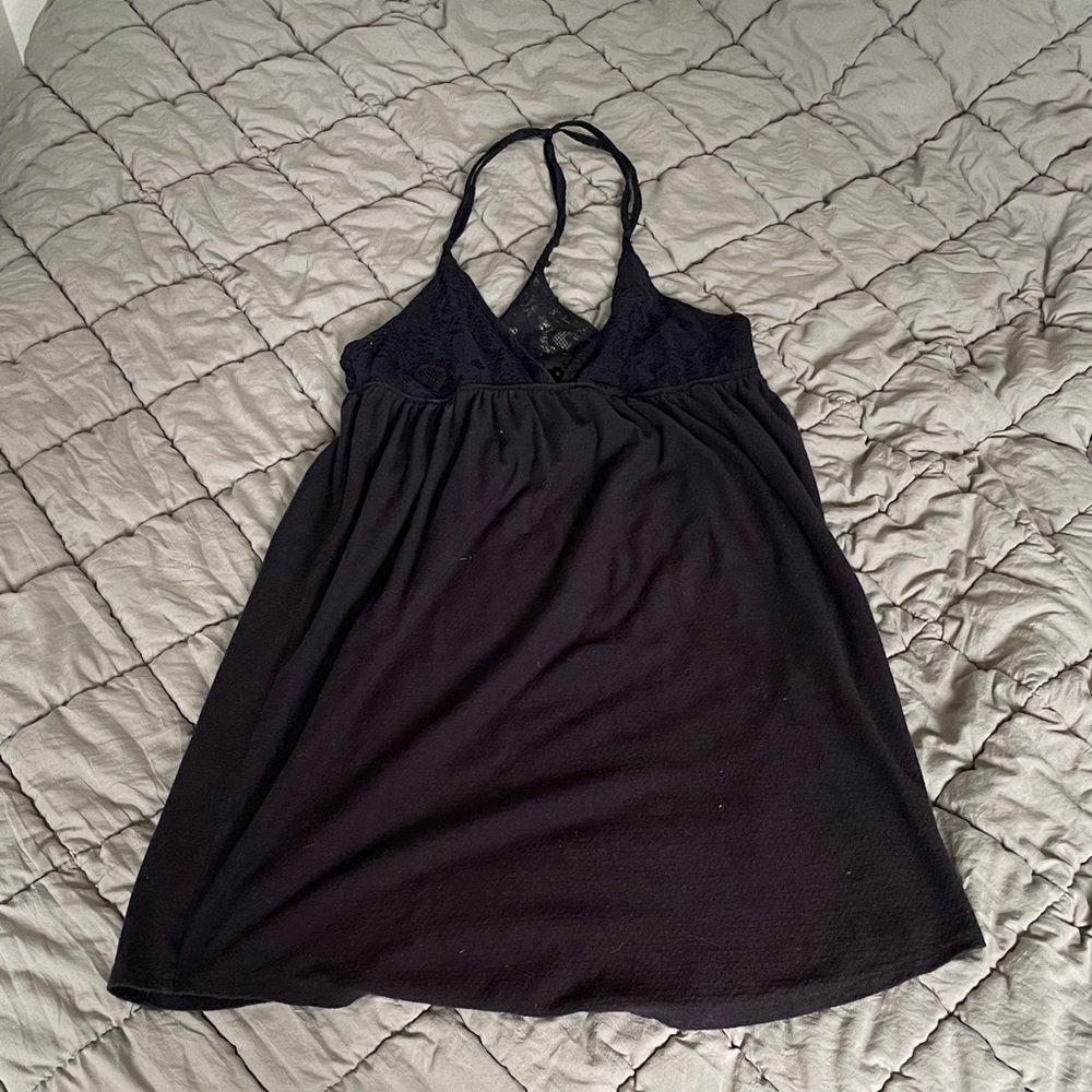 Billabong Black Lace Halter Top dress